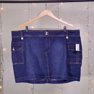 94 Reissue Mini Cargo Jean Skirt - Women's Old Navy - Size 22 Plus Size